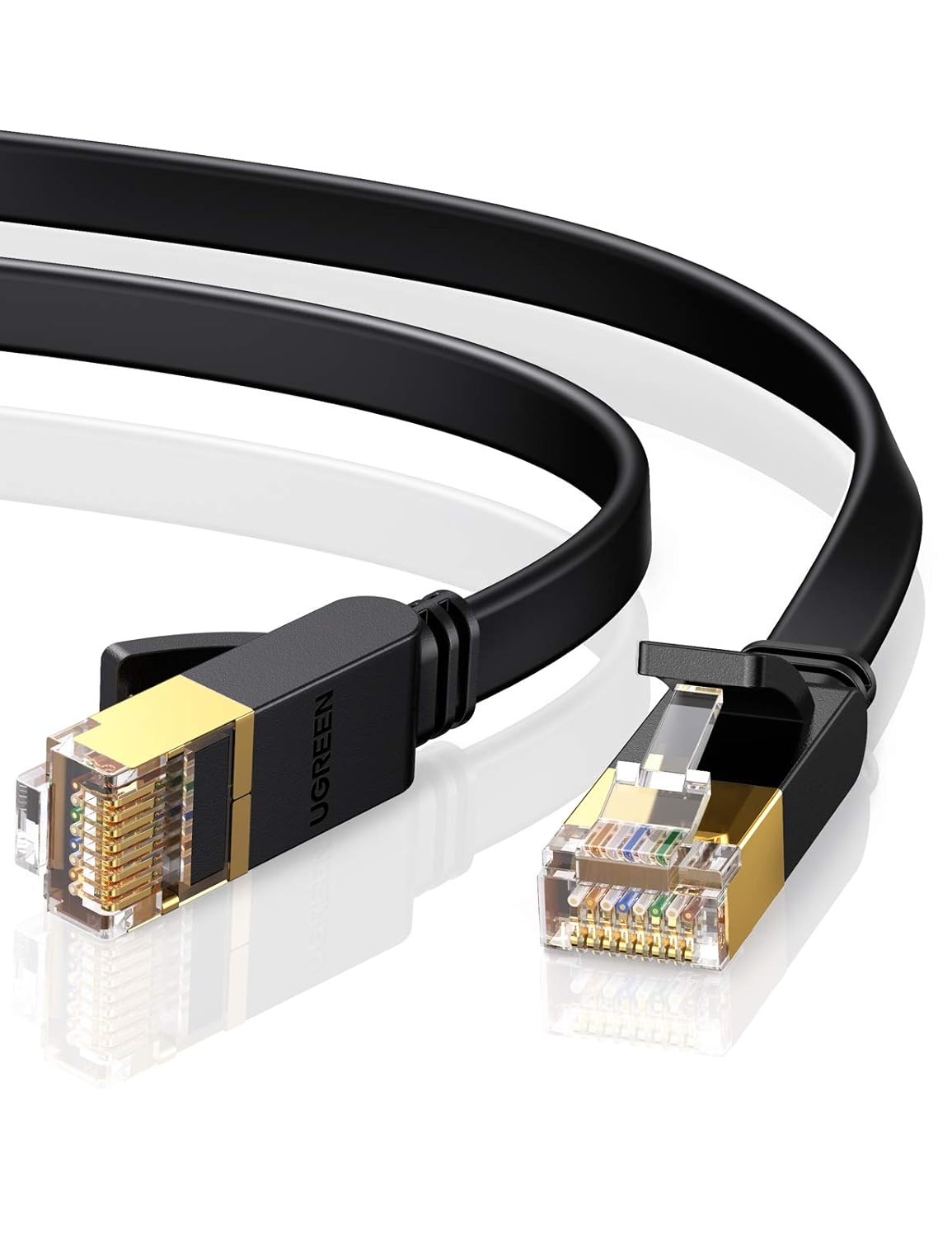 UGREEN 6FT Cat 7 Ethernet Cable - 10Gbps High Speed, Gold-Plated Connectors