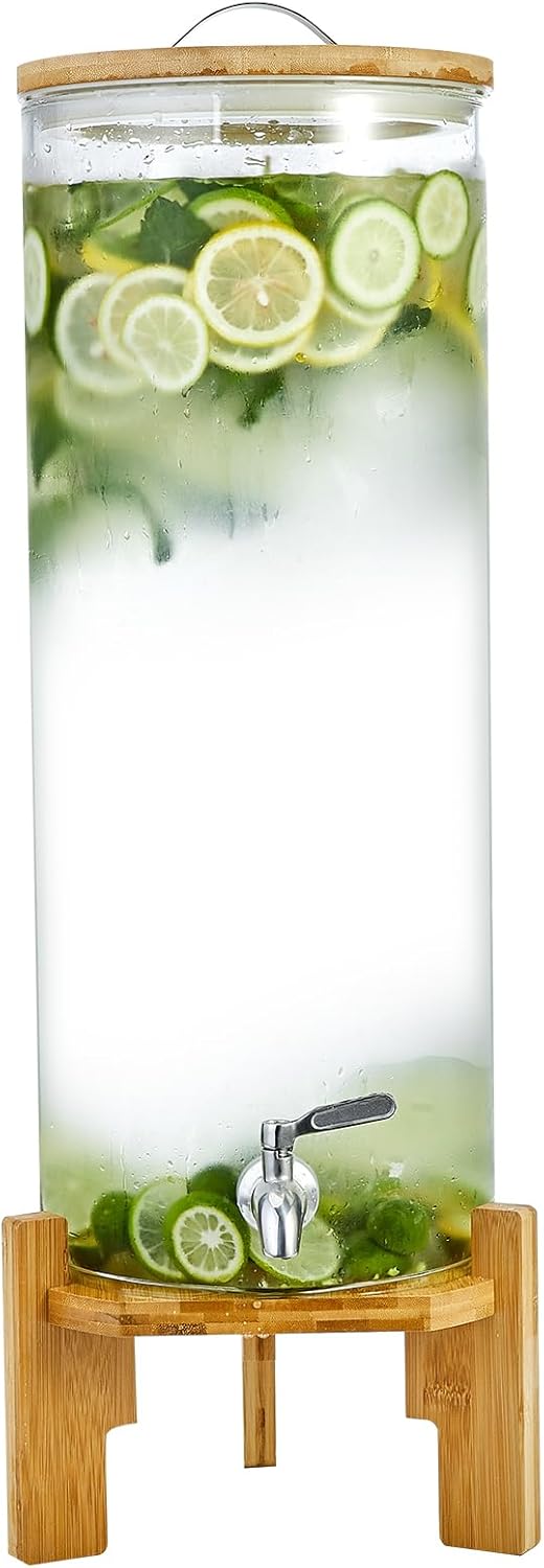3.5 Gallon Beverage Dispenser with Spigot for Parties and Bars