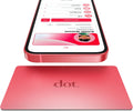 Digital Business Card Card Metal (Red) - Tap Compatible with iPhone