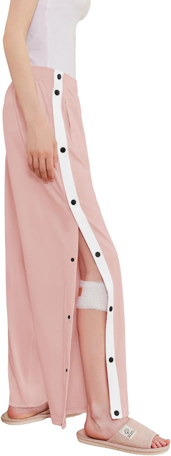 Deyeek Women's Tear Away Pants for Post Surgery Recovery Comfort