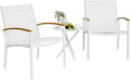 Shintenchi 3-Piece Outdoor Bistro Set for Cozy Patio Relaxation