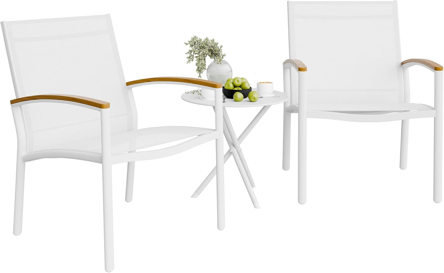 Shintenchi 3 Pieces Patio Bistro Set for Outdoor Relaxation