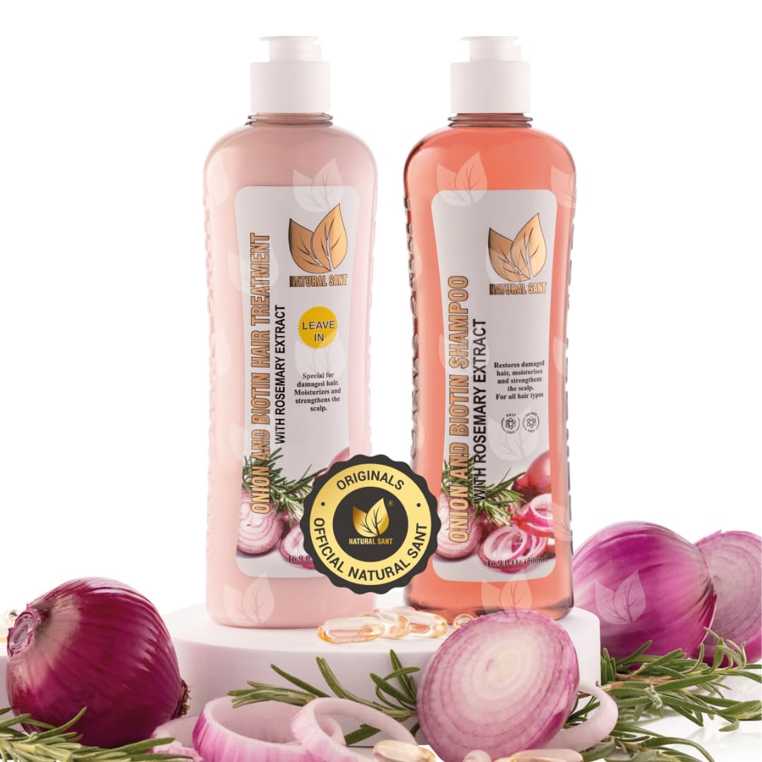 Stronger Hair with Onion & Rosemary Set