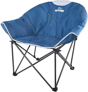 Oversize Padded Moon Leisure Chair for Camping and Hiking