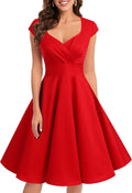 1950s Retro Vintage Cocktail Party Swing Dress - Elegant (Style G6M6)