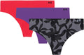 Under Armour Women's Pure Stretch 3-Pack No Show Thong - Ultra-Soft in