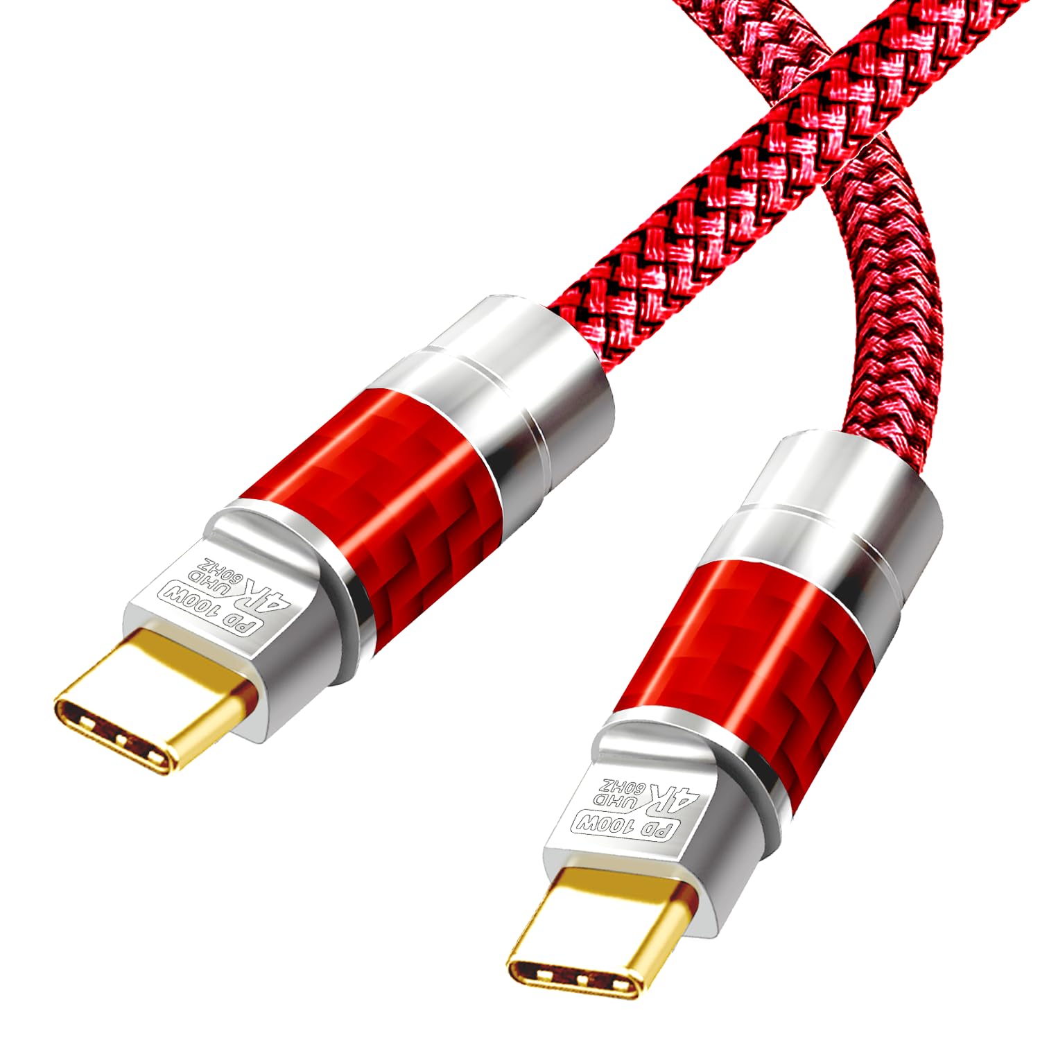 USB C to C Cable 60FT for Fast Charging and 4K Video Output