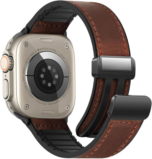 WestEagle Magnetic Leather Bands: Stylish, Secure Fit!