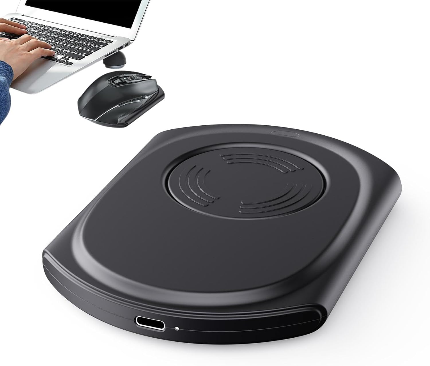 Silent Vibrating Mouse Mover Pad