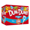 Dum Dums Original Mix 2,300 Count Box - Bulk Lollipops for Parties
