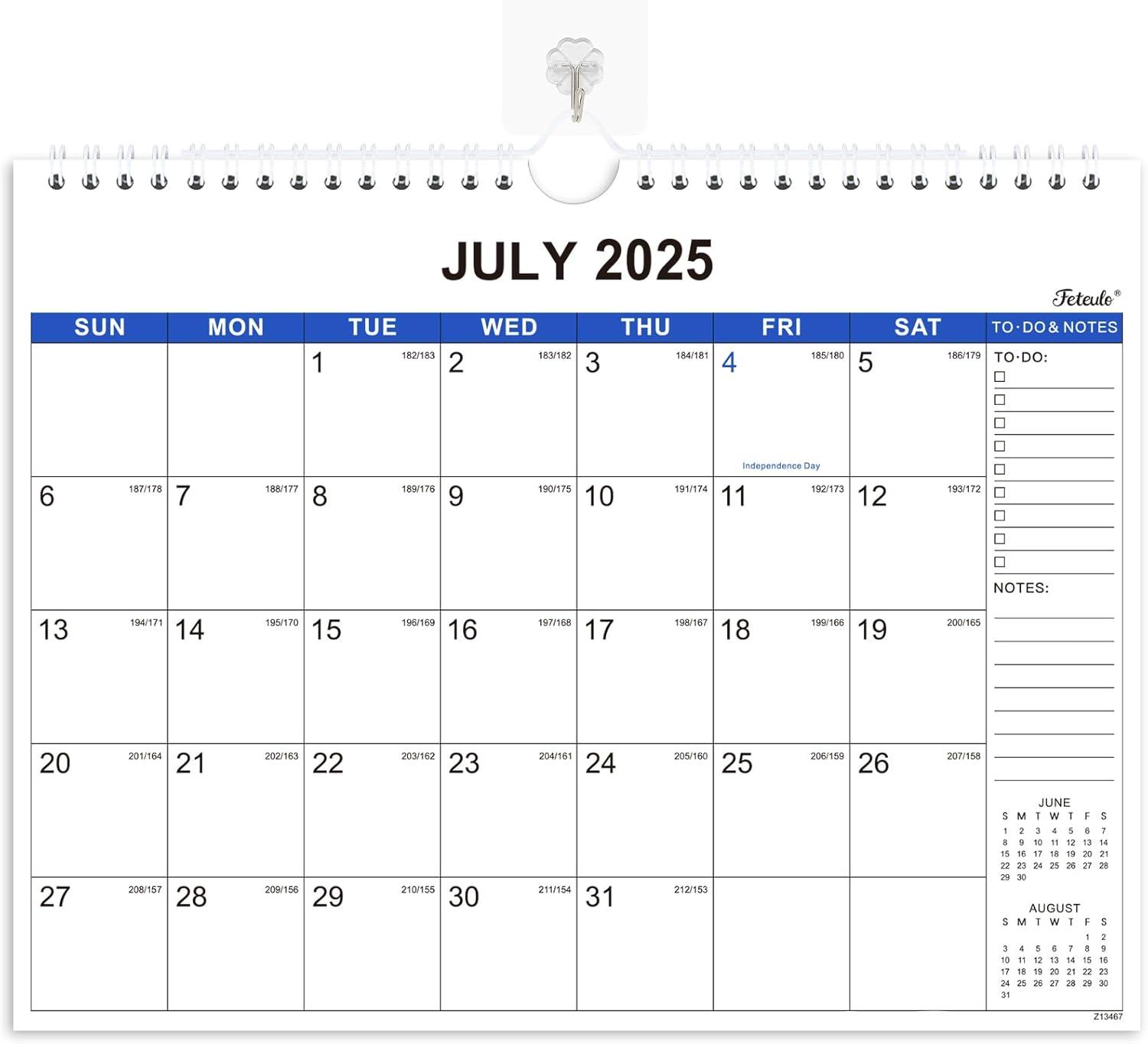 2025-2026 Large 18-Month Wall Calendar - Easy Planning & Organization