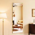 Wall-Mounted Full Length Mirror 21in x 65in - Gold Frame