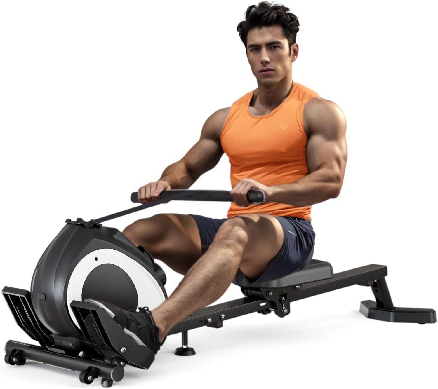 Magnetic Rowing Machine: Burn Fat & Sculpt