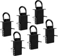 Stake Pocket D Ring Tie Down 1/2 in (6 Pack) - Heavy Duty 12000lbs