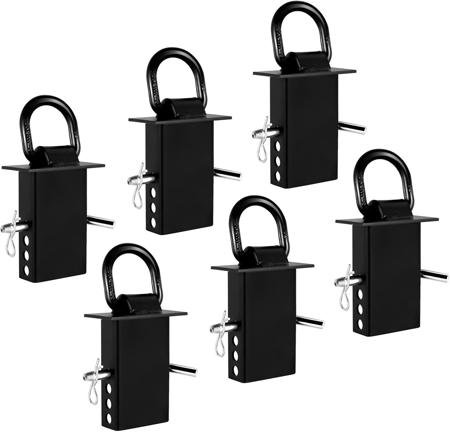 Heavy Duty Stake Pocket D Ring Tie Down Accessories 6 Pack