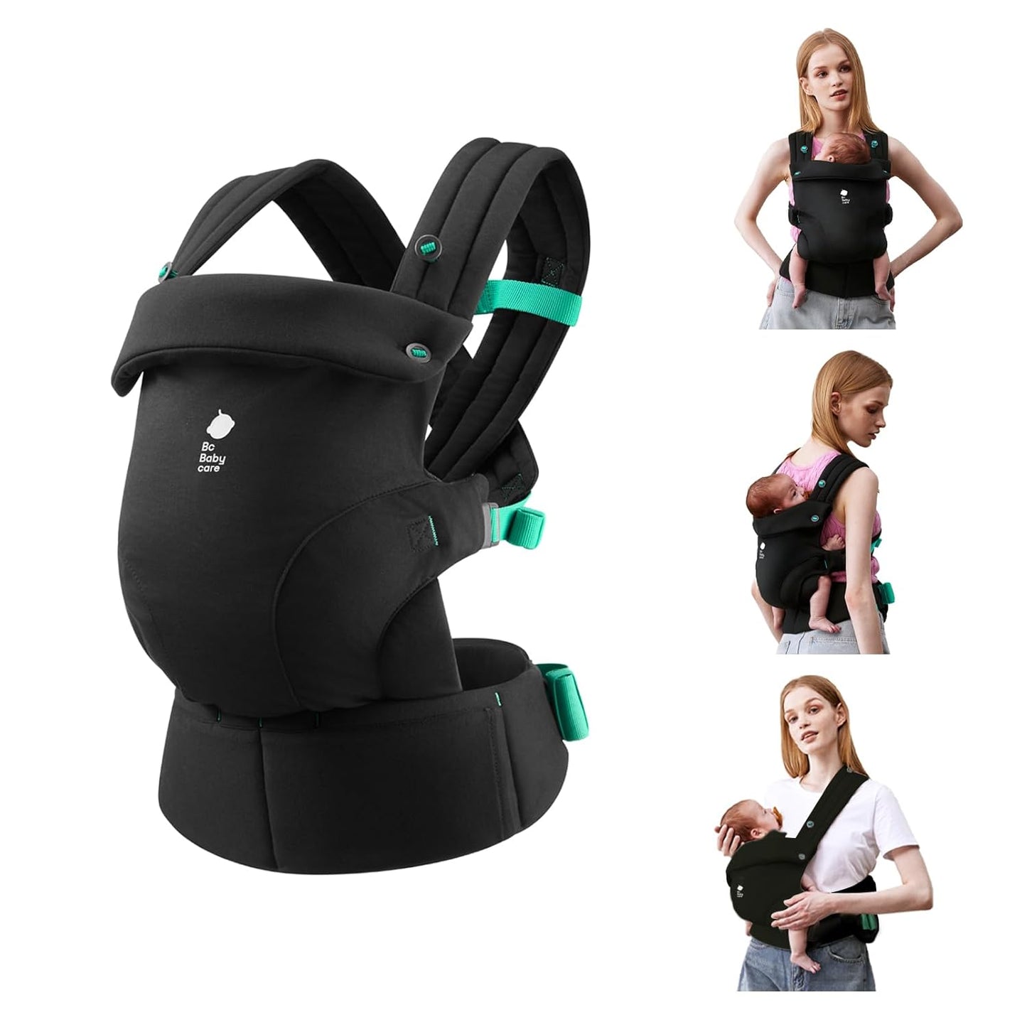 CocoonGo Baby Carrier by bc babycare: Soft, Ergonomic, Travel-Ready