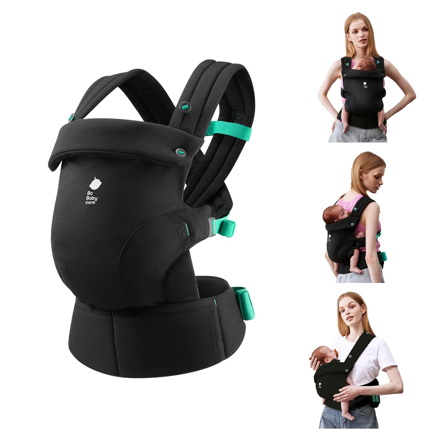 CocoonGo Baby Carrier by bc babycare: Soft, Ergonomic, Travel-Ready