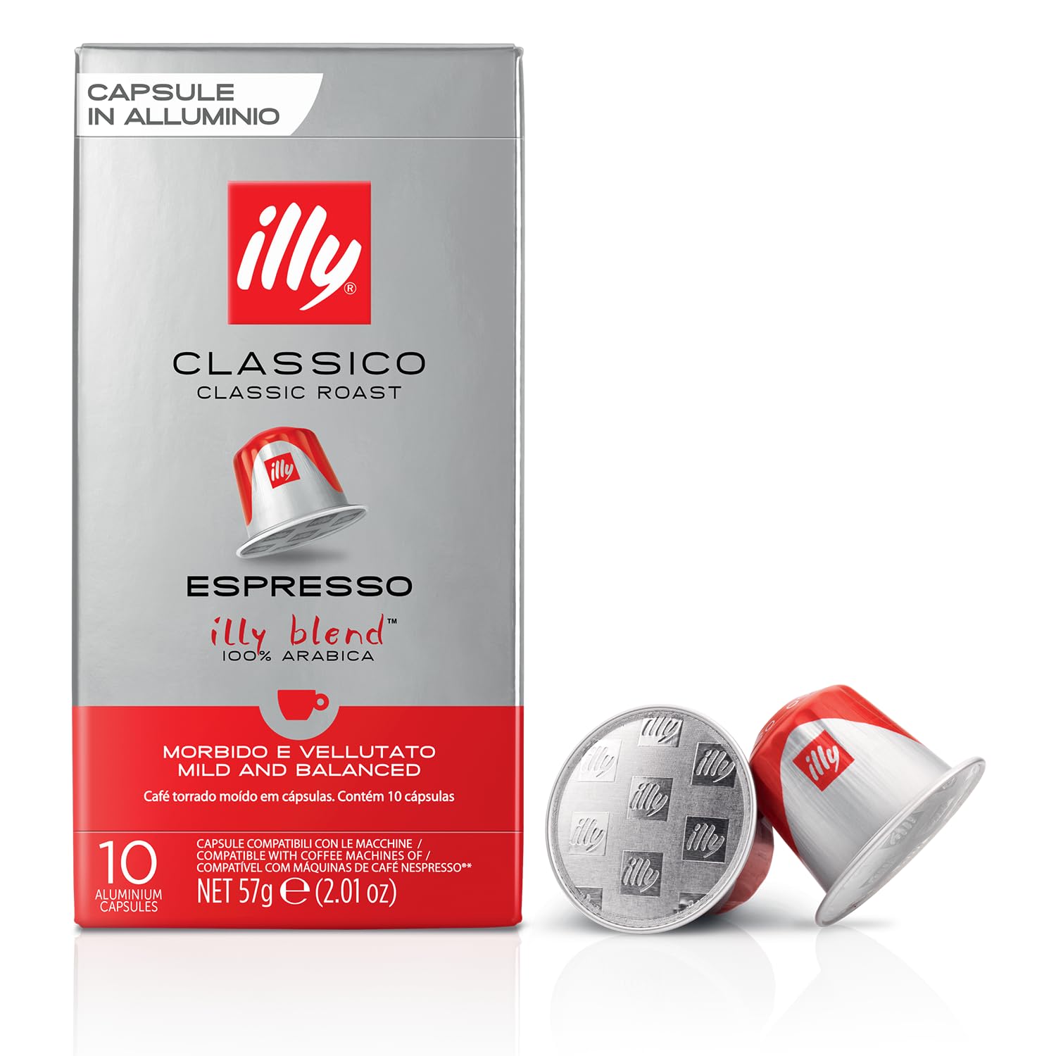 Illy Classico Espresso Capsules - Bold Flavors - 10 Count