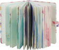 Pretty Small Pocket Notebook for Women - Floral A6 Travel Journal