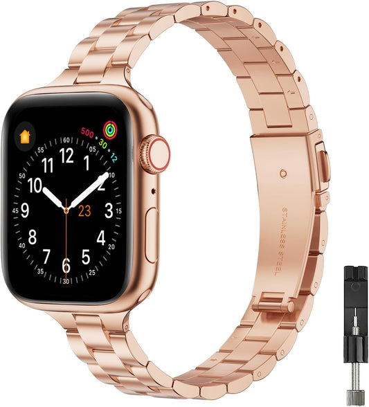 Stylish Stainless Steel Apple Watch Band by OMIU