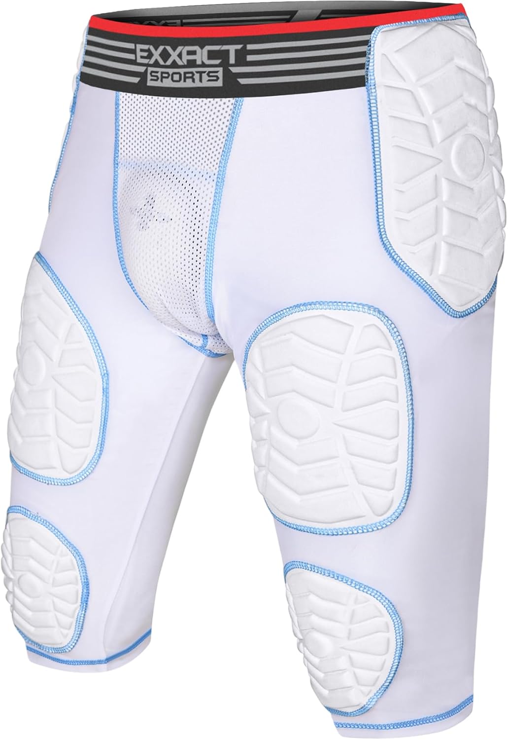 Exxact Sports Combat 7-Pad Adult Football Girdle for Men