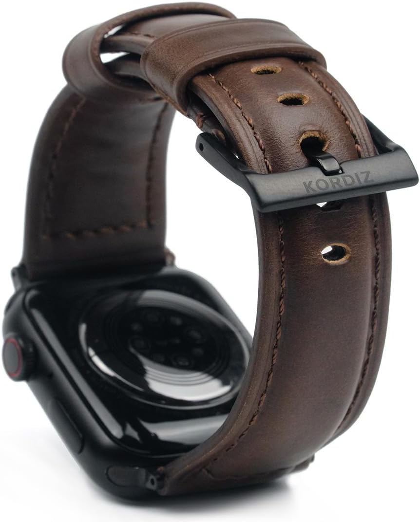 Traditional Leather Band for Apple Watch - Genuine Full Grain