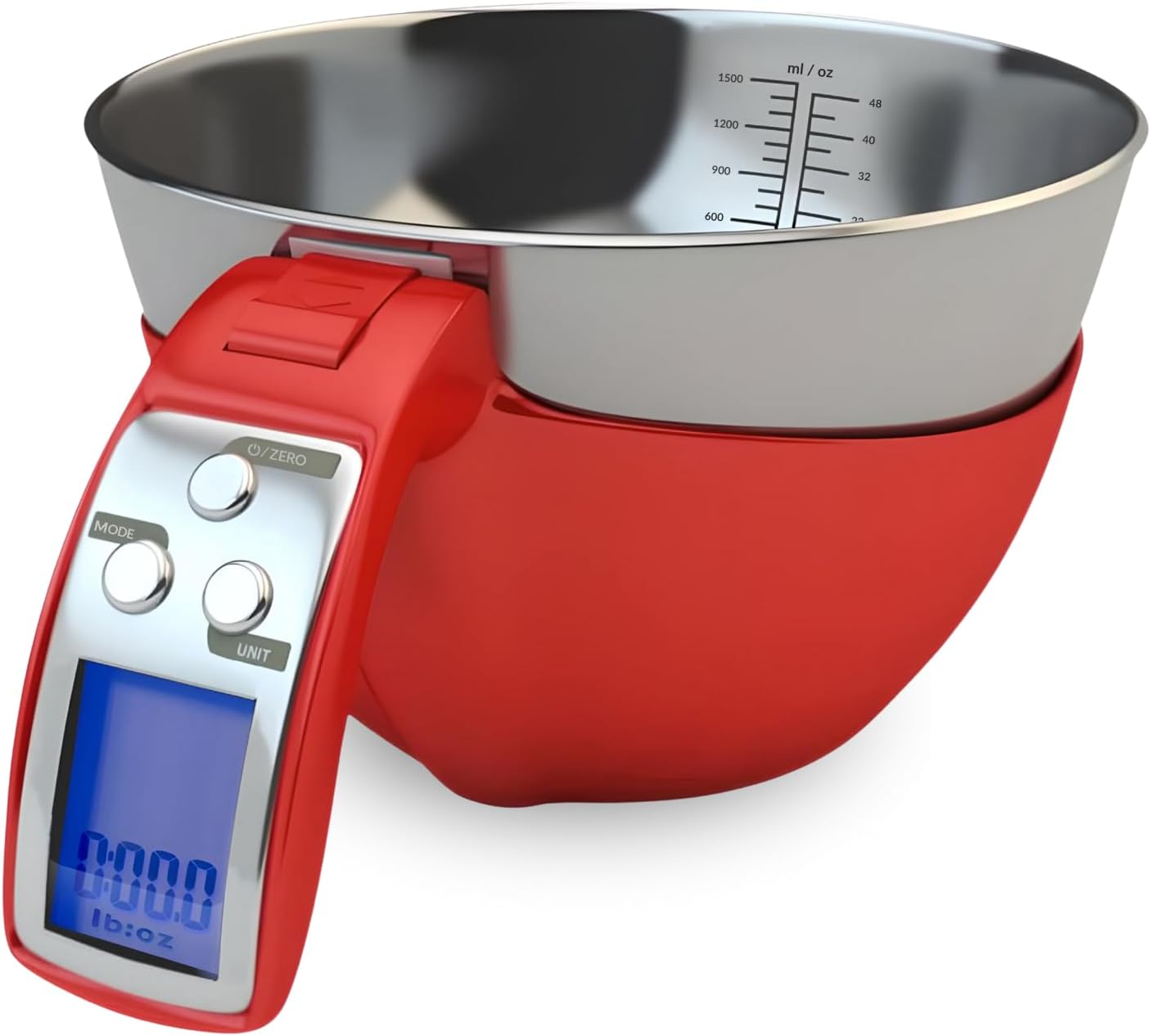 Fradel Digital Kitchen Food Scale with Bowl - Precision Weighing