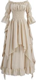 Renaissance Dress Women Medieval Costume - Versatile Peasant Gothic