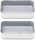 Small Rectangle Baking Pan 9 x 6.5 - Non-Toxic Ceramic Duo