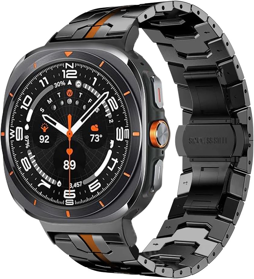 WONJOY Stainless Steel Band for Galaxy Watch 7 Ultra