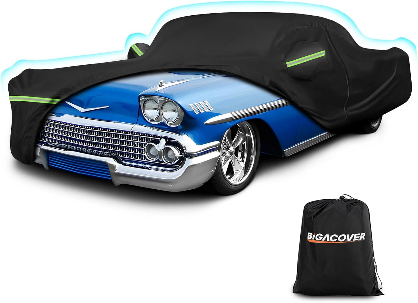 Waterproof Car Covers for Chevy Impala 1958-1970 - Heavy Duty