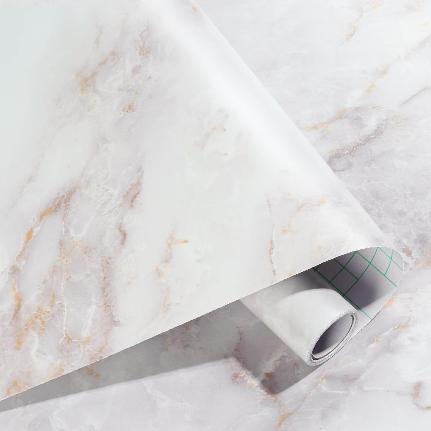 Haton Marble Contact Paper for Countertops and Cabinets