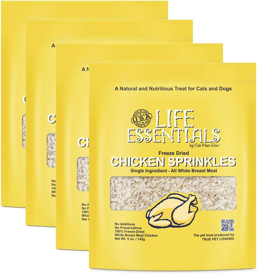 All Natural Freeze Dried Chicken Crushed Sprinkles for Pets