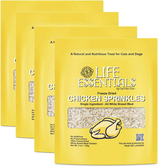 All Natural Freeze Dried Chicken Crushed Sprinkles for Pets