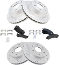 Front & Rear Semi-Metallic Brake Pad and Rotor Kit - G-Coated