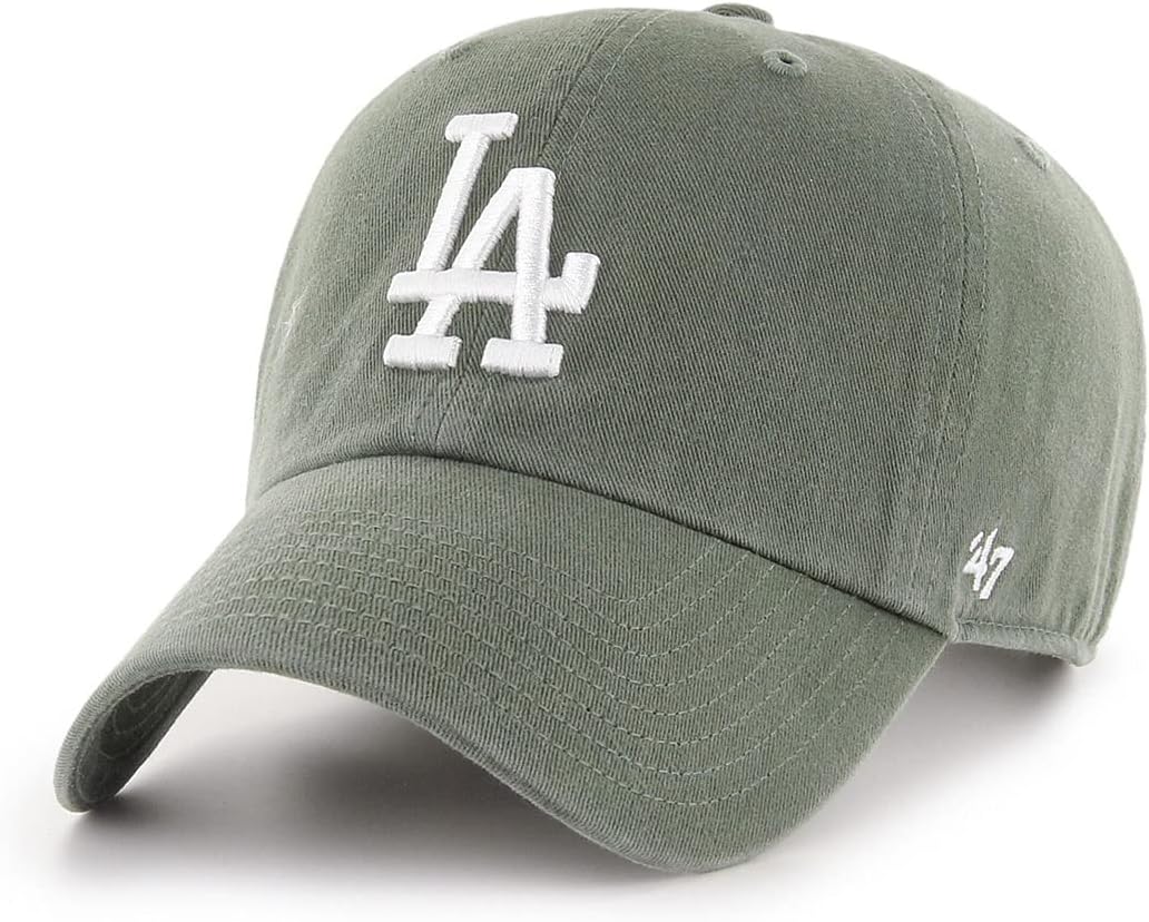 47 MLB Womens Adjustable Khaki Clean Up Cap for Comfort