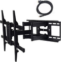 VideoSecu TV wall mount bracket fits 37in-65in TVs - Full Articulating