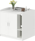 Extra Large Cat Litter Box Enclosure with Dog-Proof Shelf - Fits