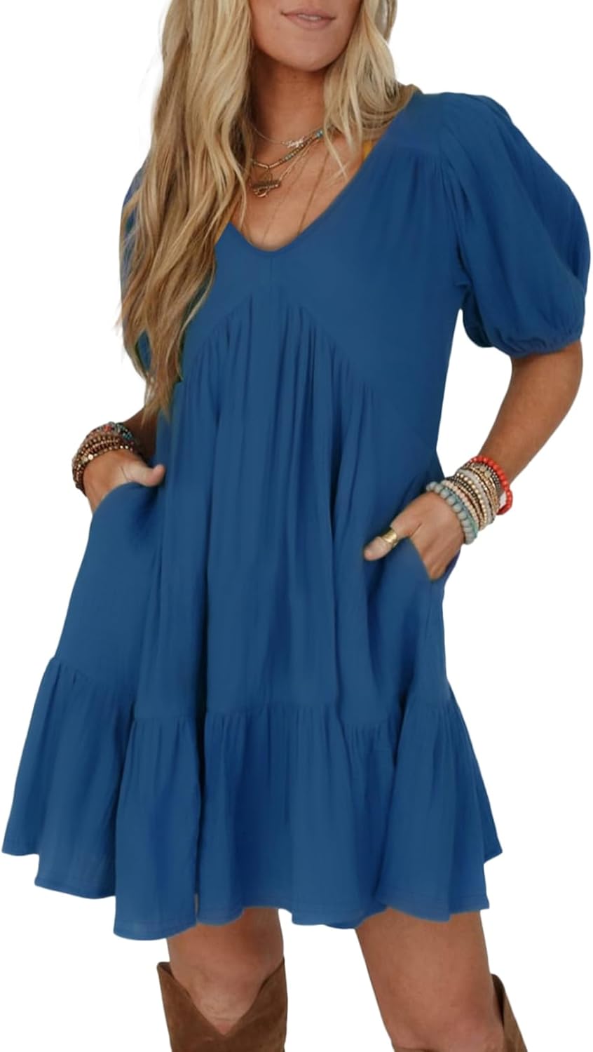 Acelitt Women's Summer Dresses for Beach and Casual Wear
