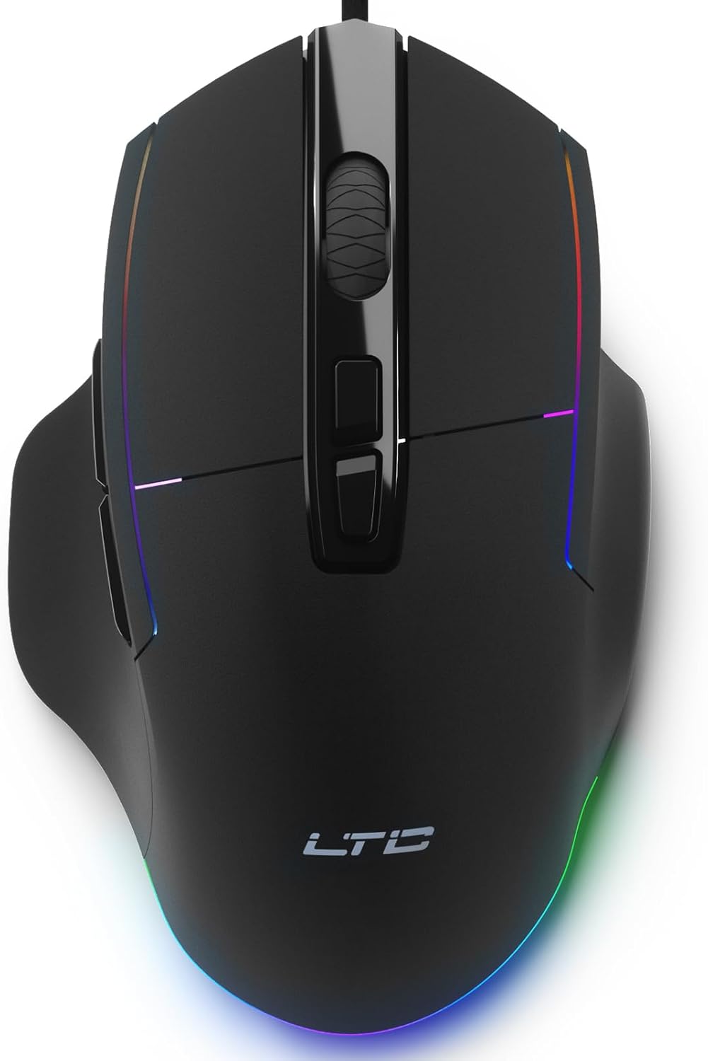LTC GM-021 Wired Gaming Mouse: Precise 12800 DPI & Custom RGB