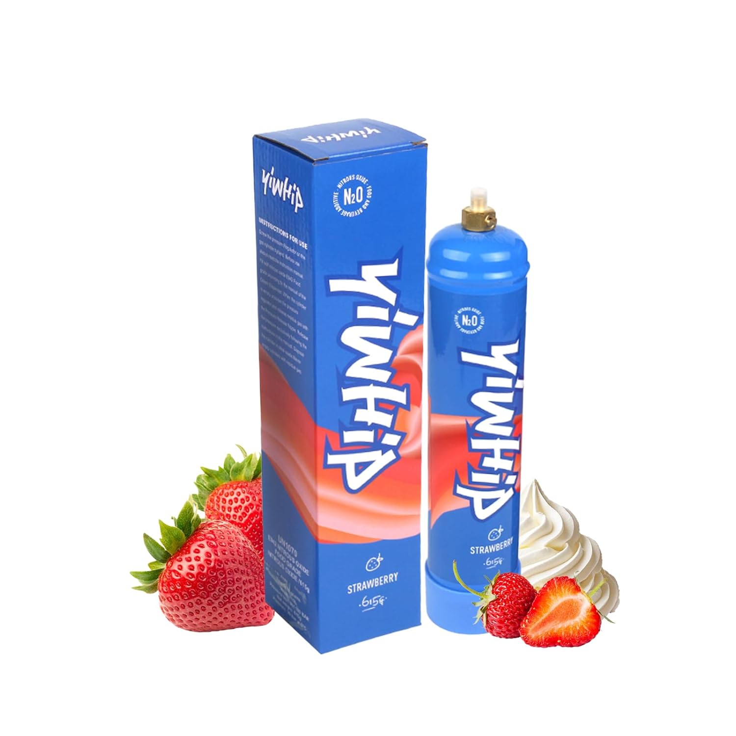 Yiwhip Strawberry Cream Charger - Rapidly Delight Your Taste Buds!