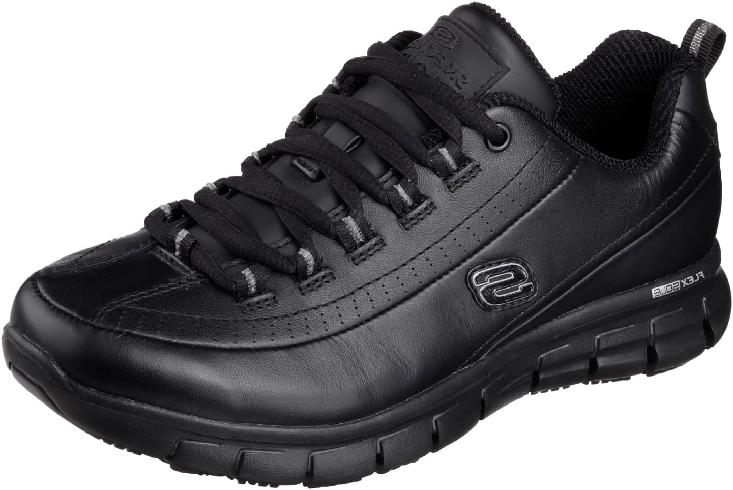 Skechers for Work Women's Sure Track Trickel Slip Resistant Footwear
