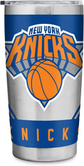 NBA Basketball 20oz Stainless Steel Tumbler with Lid for Drinks