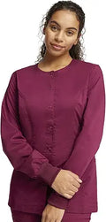 Cherokee Women's Classic Scrub Jacket - Flattering Fit to 5XL