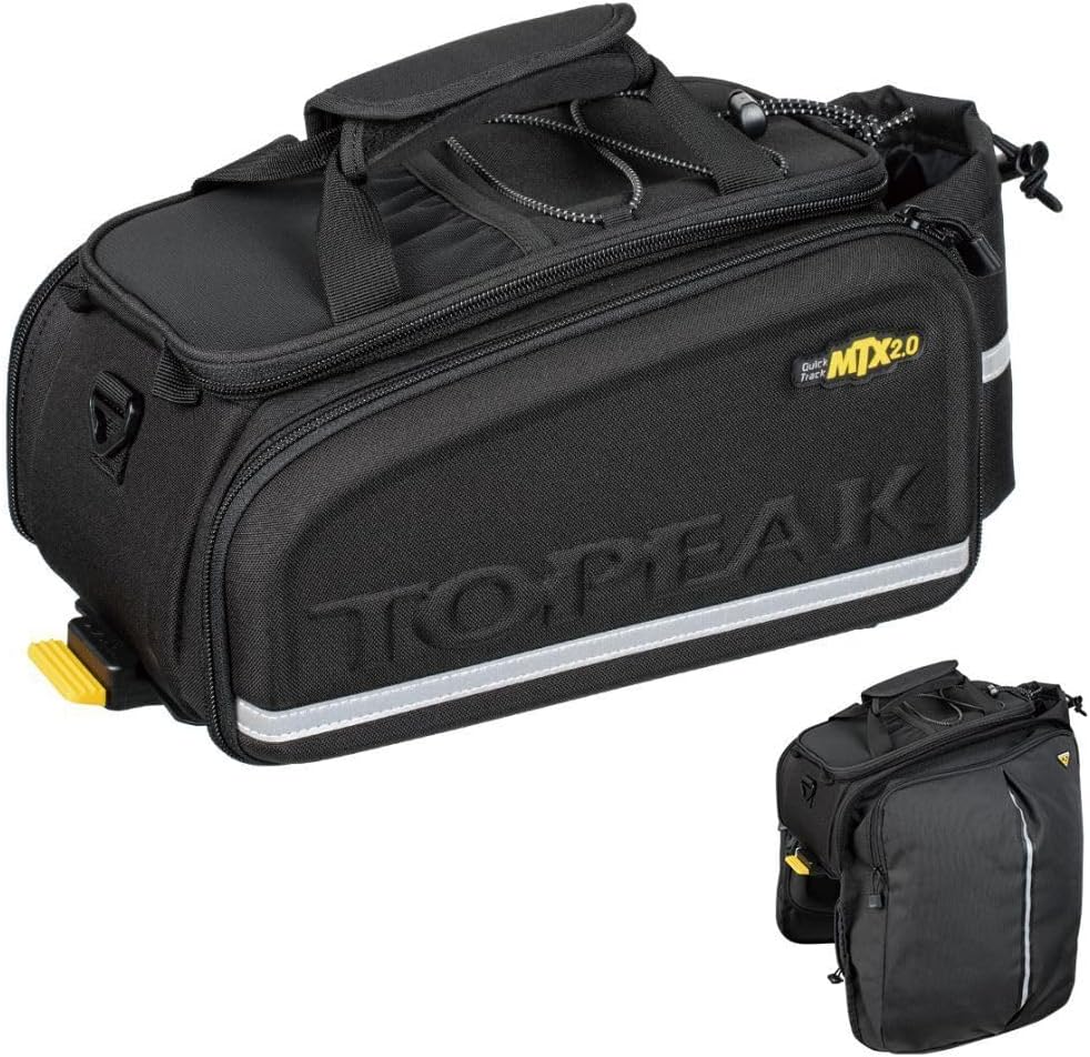 Topeak MTX TrunkBag - Spacious Rear Bicycle Bag for Commuting