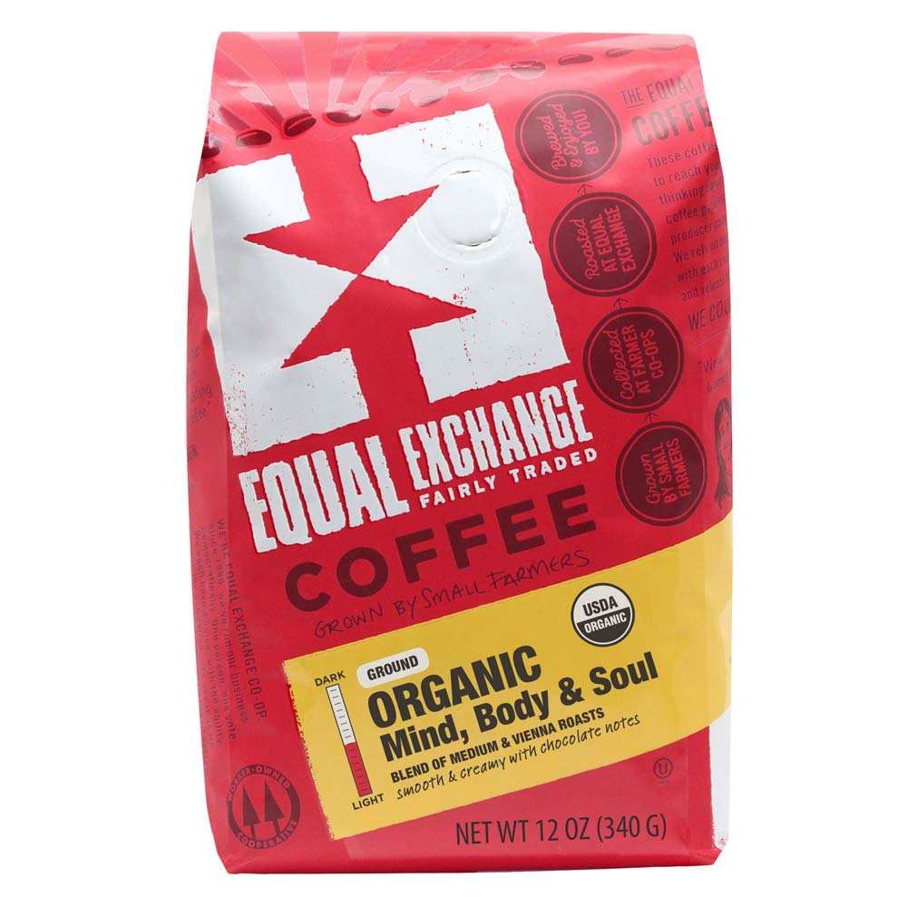 Organic Ground Coffee for Mind, Body & Soul