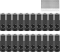 4GB USB Flash Drive 20 Pack - Bulk Thumb Drives with Lanyards