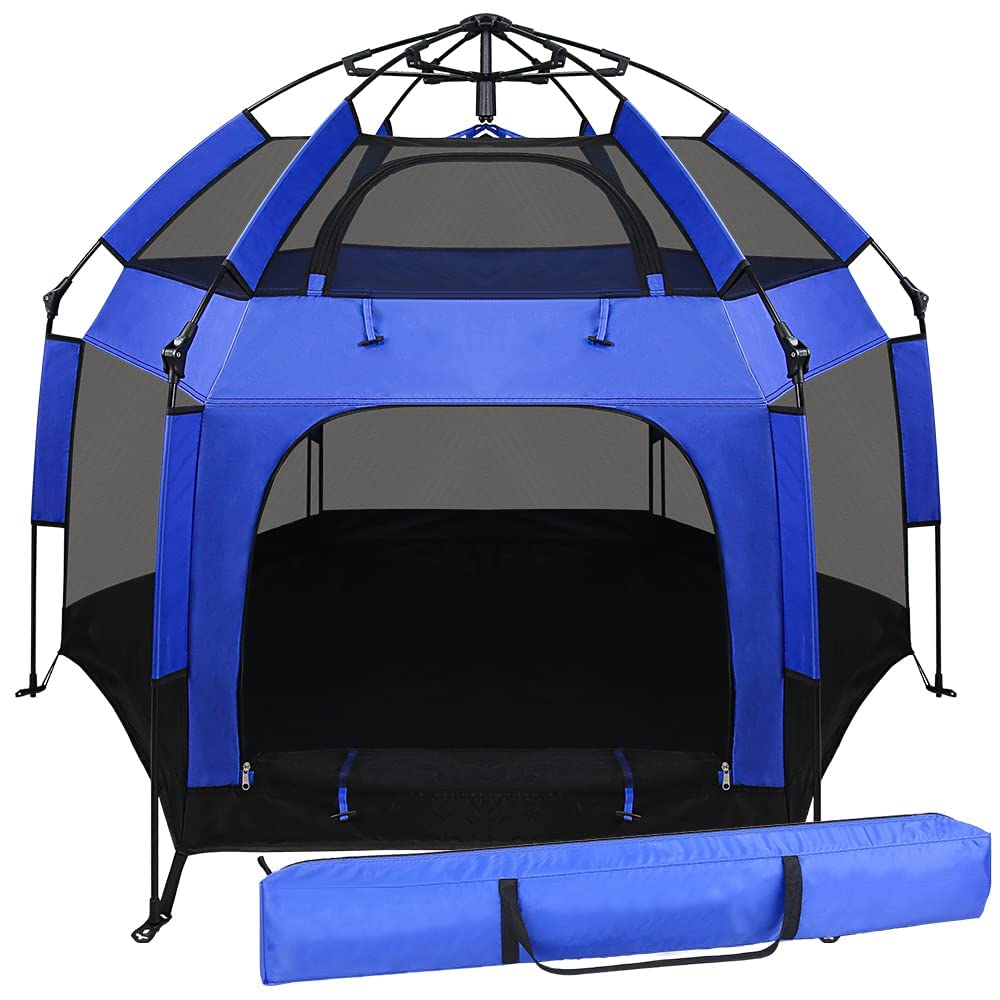 Outdoor Baby Playpen with Canopy for Kids and Toddlers Fun