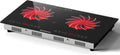 Karinear 2 Burner Electric Cooktop 24 in - Portable Ceramic Countertop