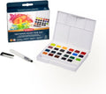 Derwent Inktense Paint Pan Set 24 Count - Portable, Permanent Color
